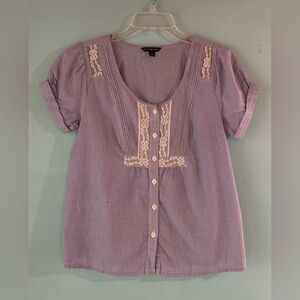 American Eagle Outfitters ladies striped top size S